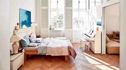 Einladend: Eine modernisierte Wohnung im Altbau.
