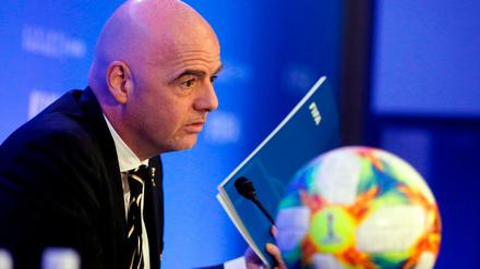 Das Heft des Handelns: Die Fifa und ihr Präsident Gianni Infantino tagen in Miami.