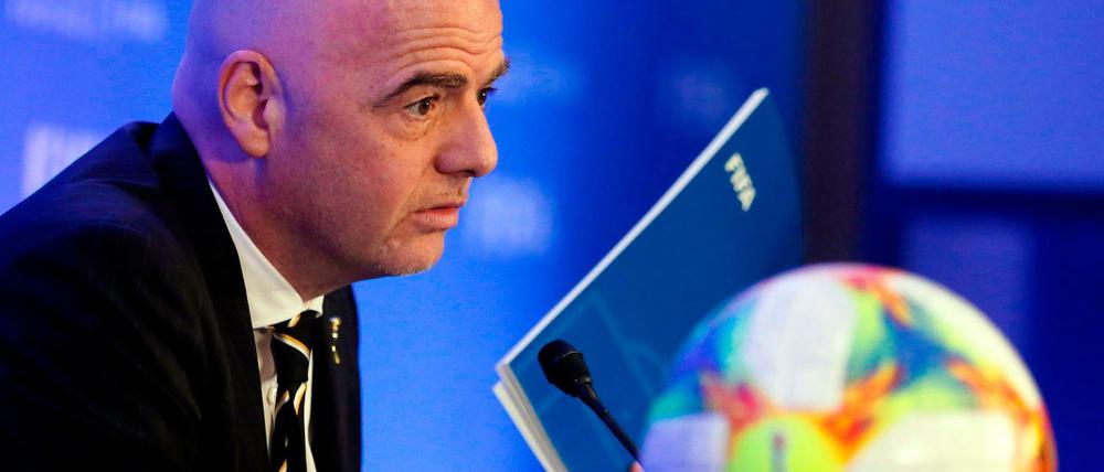 Das Heft des Handelns: Die Fifa und ihr Präsident Gianni Infantino tagen in Miami.