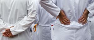 Bisher tabu: Streik von Ärzten an kirchlichen Krankenhäusern.