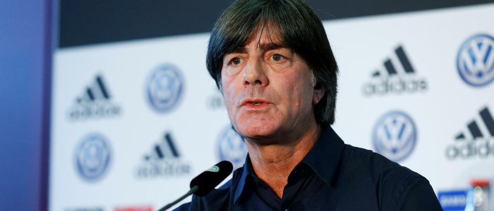 Fokussiert. Bundestrainer Joachim Löw gab seinen Kader bekannt.