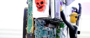 Das Müll-Museum eröffnet am 15. März seine Türen. Auch den "Digital-Jesus" können die Besucher dann dort betrachten.