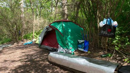 Wilde Camps werden immer wieder geräumt