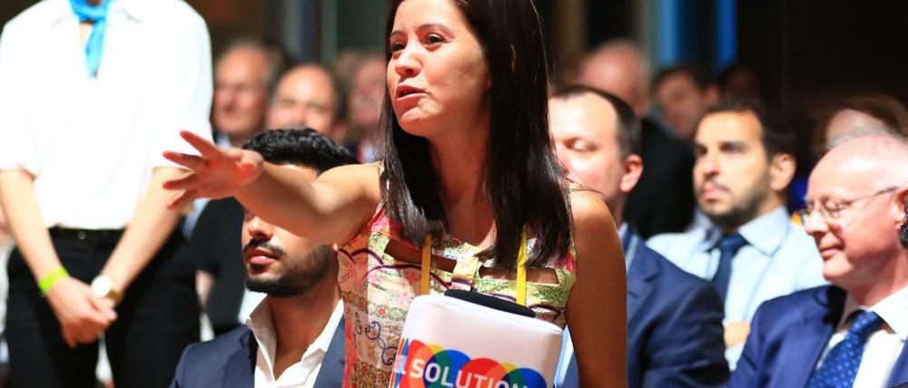 Es ist nicht immer leicht, Einfluss zu nehmen, wenn man die Jüngste im Saal ist.