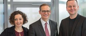 Zukunftsmodell? So präsentierten sich die Parteichefs der Koalition Anfang März, jetzt bekräftigten die Fraktionen den Kurs.