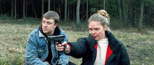 Süchtig nach Gewalt. Ricarda Seyfried als Becky und Thomas Schubert als Tommi.