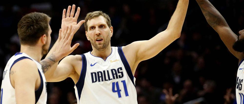 Immer noch treffsicher: Dirk Nowitzki.
