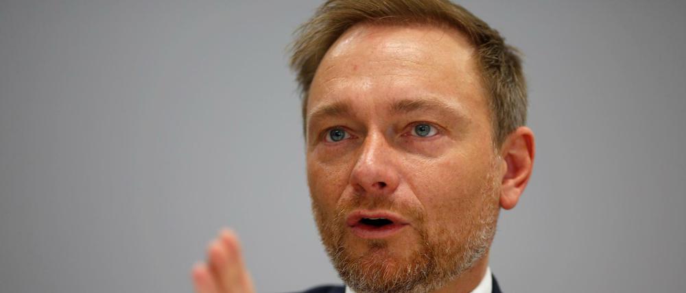 FDP-Chef Christian Lindner. 