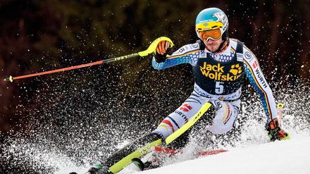 Felix Neureuther beim World Cup in Slovenien 2017.