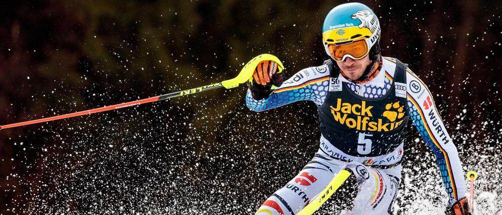 Felix Neureuther beim World Cup in Slovenien 2017.
