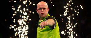 Auch der Weltmeister kommt nach Berlin: Michael van Gerwen.