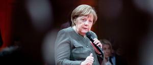 Angela Merkel beim Global Solutions Forum in Berlin.