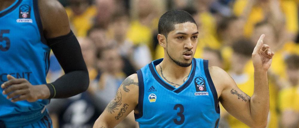 Nicht zu stoppen. Peyton Siva zeigte gegen Andorra erneut eine sehr starke Leistung. 