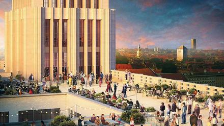 Der Karstadt-Entwurf aus dem Hause Chipperfield.