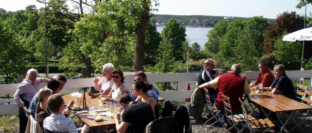 Eine feste Institution am Wannsee: Loretta.