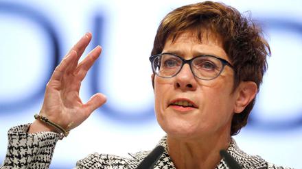 Annegret Kramp-Karrenbauer, Vorsitzende der Christlich Demokratischen Union Deutschlands.