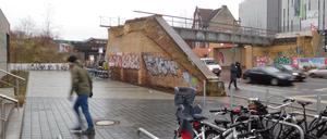 Die Yorckbrücke 5 blieb bislang ohne Anschluss ans Wegenetz.