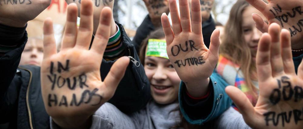 Zehntausende beteiligten sich bereits in Deutschland an den „Fridays for future“-Aktionen.