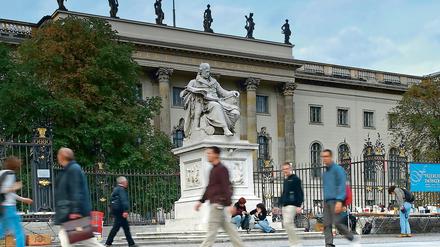Die Humboldt-Universität in Berlin.