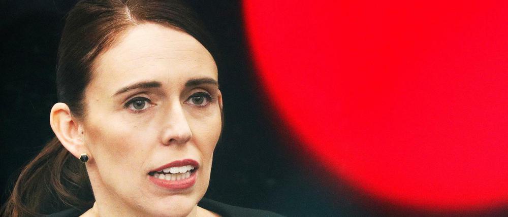Entschlossen gegen Waffen: Neuseelands Regierungschefin Jacinda Ardern
