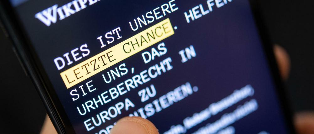 Gewusst, wo nicht! Wikipedia hatte einen Tag zu.