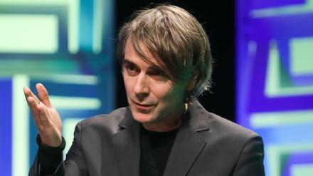 Neuer Würdenträger. Schauspieler Jens Harzer beim Hessischen Filmpreis, 2017.