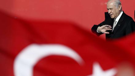 Der türkische Nationalistenchef Devlet Bahceli (hier ein Archivbild).