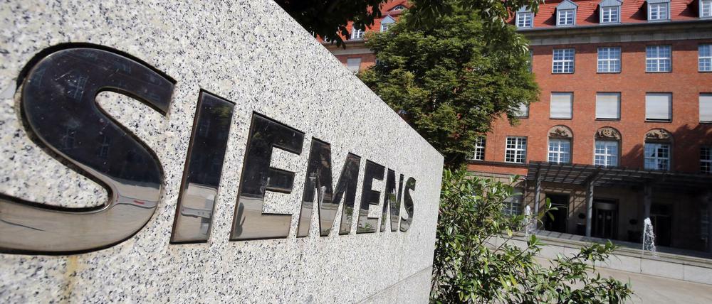 Die Hauptverwaltung von Siemens am Siemensdamm im Bezirk Spandau.