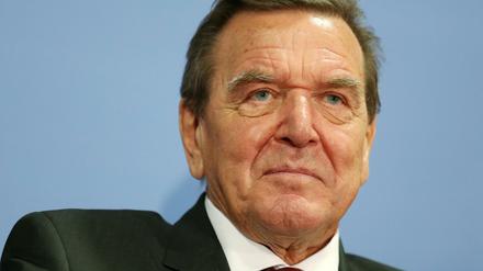 Der ehemalige Bundeskanzler Gerhard Schröder (SPD). 