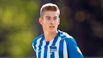 Vor dem Abflug. Jonathan Klinsmann wird Hertha wohl verlassen.