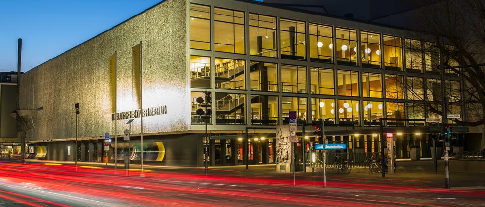 Die Deutsche Oper in Charlottenburg.