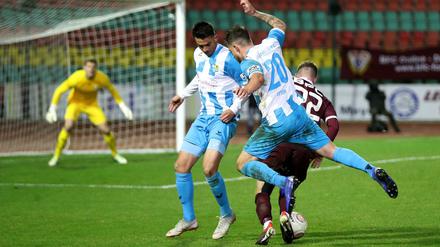 Weiter geht's: Beim Chemnitzer FC fällt die Konzentration auf das sportliche Geschehen derzeit schwer.