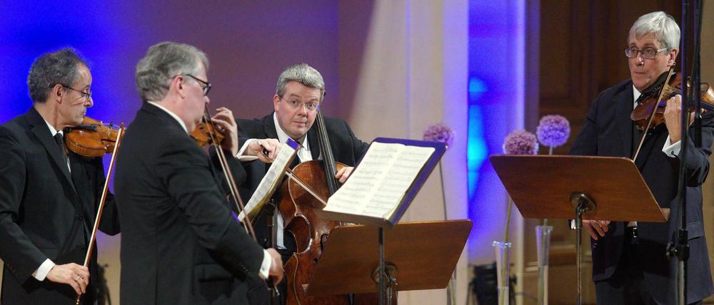 Da standen sie noch: Das Emerson String Quartett im Jahr 2015.