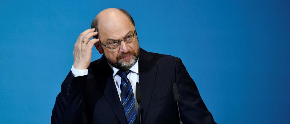 Martin Schulz, Ex-Parteichef und bedeutendster Europäer der SPD.