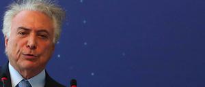 Brasiliens früherer Präsident Michel Temer