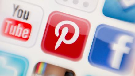 Das Icon der Ideenplattform Pinterest.
