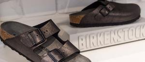 Herren-Sandalen von Birkenstock im Jahr 2018.