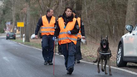Auch die Spürhunde der Polizei konnten die vermisste Rebecca Reusch nicht auffinden. 