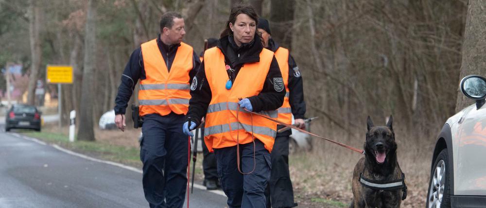Auch die Spürhunde der Polizei konnten die vermisste Rebecca Reusch nicht auffinden.