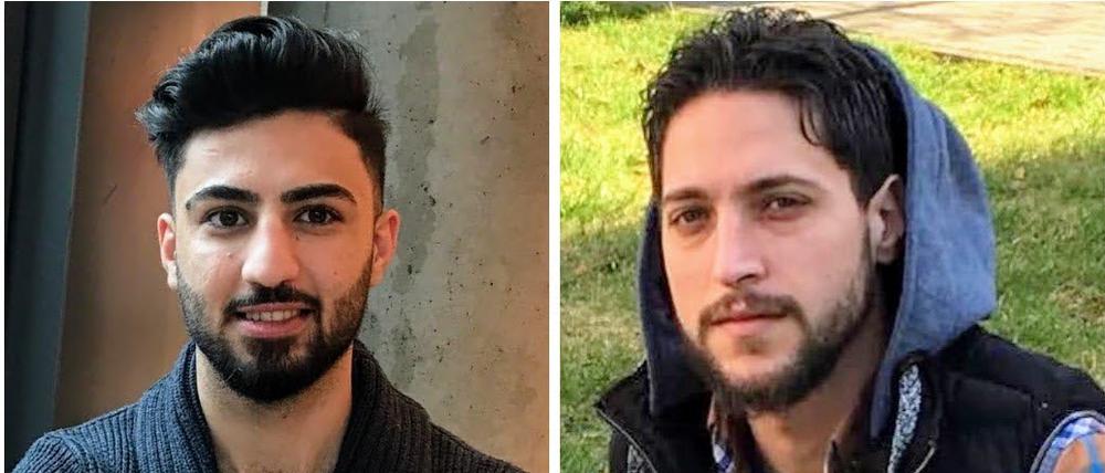 Evan Ghazi (li.) und Fahid Al Hamuie.