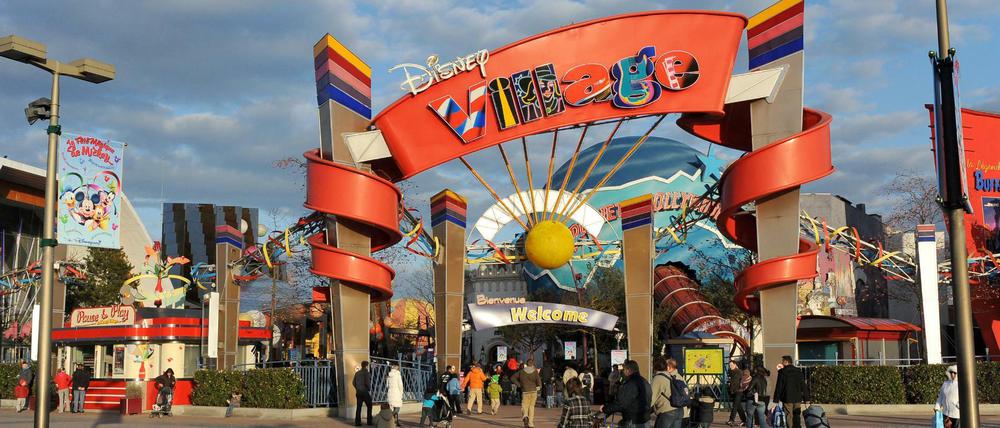 Das Disneyland Paris ist eine große Touristenattraktion.