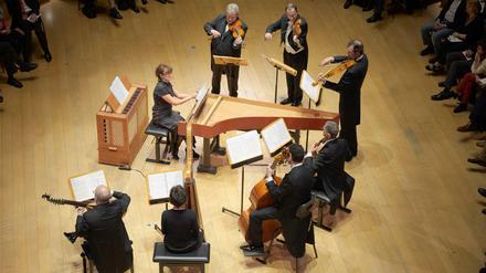 Europa Galante im Pierre Boulez Saal.