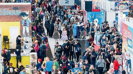 Das große Gedränge. Auf der Buchmesse präsentierten mehr als 2500 Aussteller ihre Neuerscheinungen. 