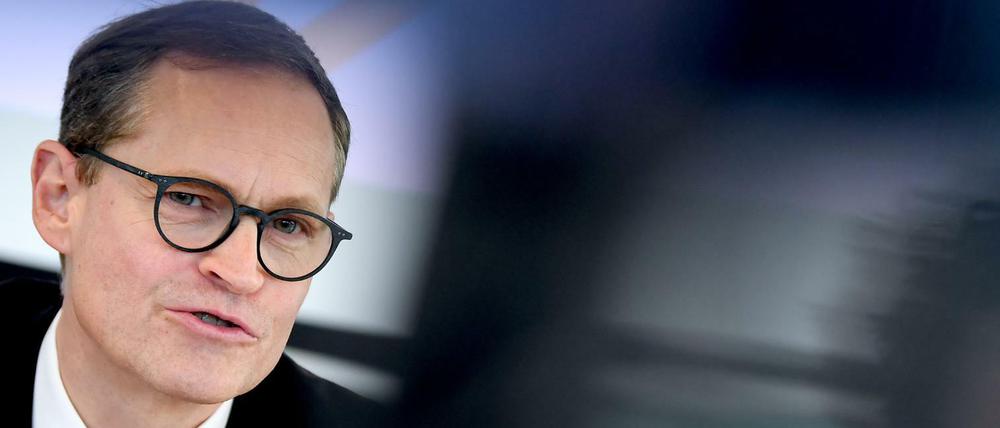 Michael Müller (SPD), Regierender Bürgermeister von Berlin. 