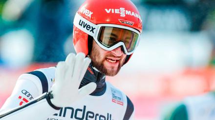 Keine Chance. Markus Eisenbichler haderte mit dem Verlust der kleinen Kristallkugel.