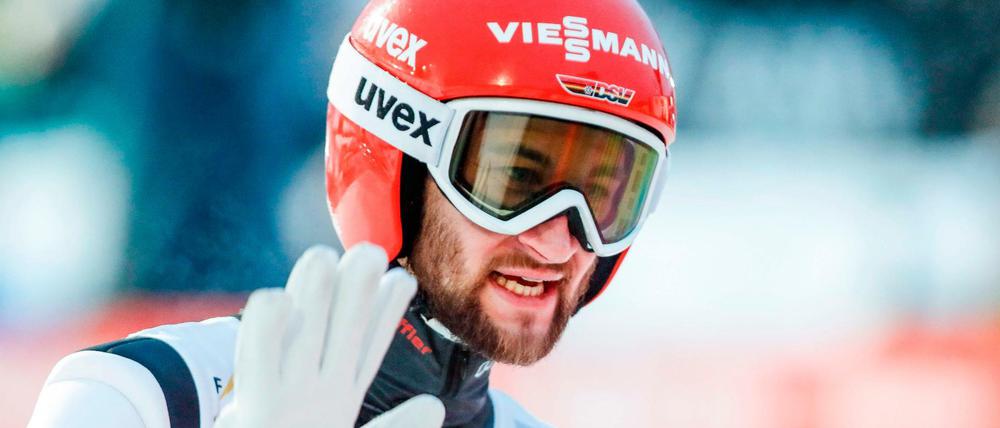 Keine Chance. Markus Eisenbichler haderte mit dem Verlust der kleinen Kristallkugel.