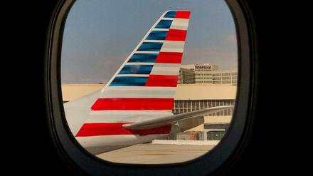 Ein Flugzeug der "American Airlines" (Symbolfoto).