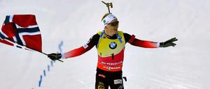 Johannes Thingnes Bö siegte auch am letzten Saisonwochenende in Oslo.
