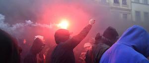 Die traditionelle Demonstration der linken Szene am 1. Mai könnte dieses Jahr in Friedrichshain stattfinden. 