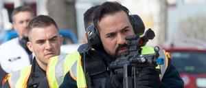 Im Boulevard Berlin in Steglitz fand eine Übung für Terroreinsätze der Polizei statt.